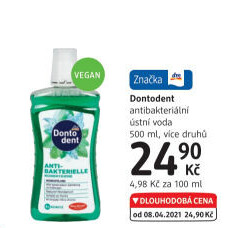 Ústní voda Dontodent