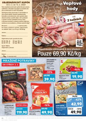 akční leták Kaufland 2.2.2022-8.2.2022