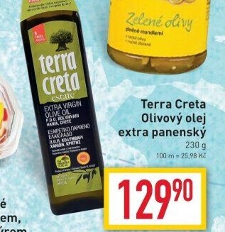 Olivový olej extra panenský Terra Creta