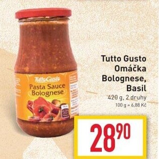 Omáčky Tutto Gusto