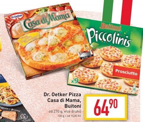 Pizza mražená Casa di Mama Dr. Oetker
