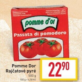 Rajčatové pyré Pomme d'