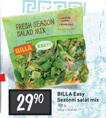 Salát Sezónní mix Easy Billa