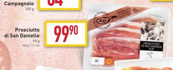 Šunka Prosciutto di San Daniele