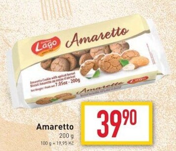 Sušenky Amaretto Lago Gastone