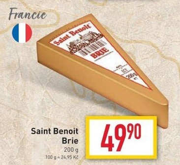 Sýr Brie Saint Benoit