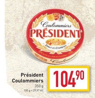Sýr Coulommiers Président