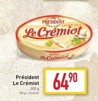 Sýr Le Crémiot Président