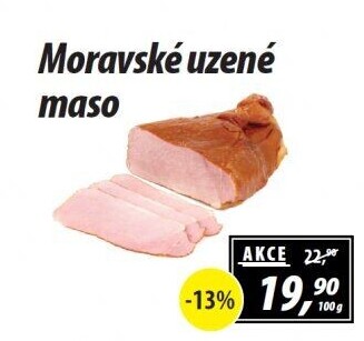 Moravské maso uzené