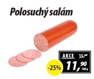 Polosuchý salám