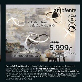 STROPNÍ LED SVÍTIDLO