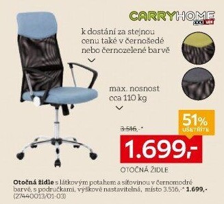 OTOČNÁ ŽIDLE