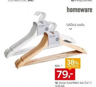 SADA RAMÍNEK NA ŠATY