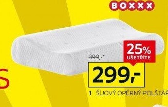 ŠÍJOVÝ OPĚRNÝ POLŠTÁŘ