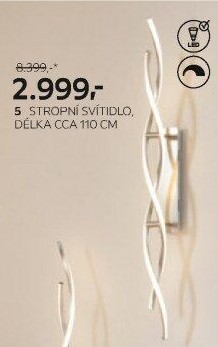 STROPNÍ LED SVÍTIDLO