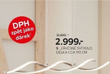 ZÁVĚSNÉ LED SVÍTIDLO