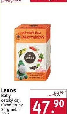Čaj dětský Baby Leros