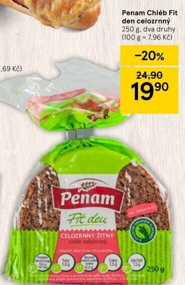 Chléb Fit den Penam