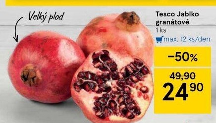 Granátové jablko Tesco