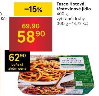 Hotová jídla Tesco