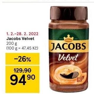 Instantní káva Jacobs Velvet