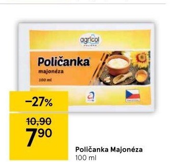 Majonéza Poličanka Agricol