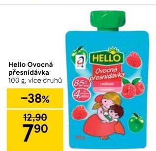 Ovocná kapsička Hello