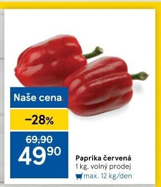 Paprika červená