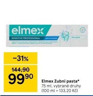 Pasty na zuby Elmex