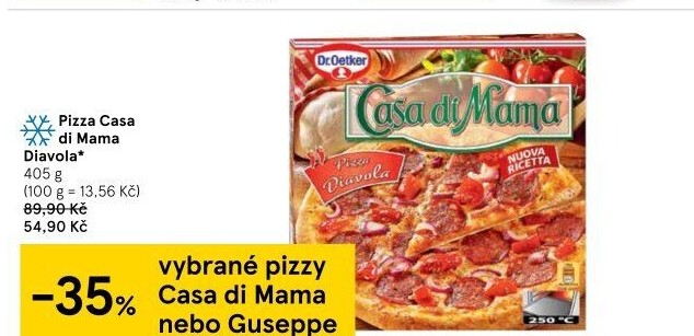 Pizza mražená Casa di Mama Dr. Oetker