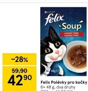 Polévka pro kočky Felix Purina