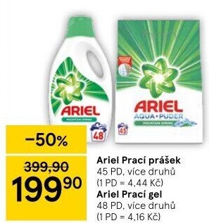 Prací prášek Ariel