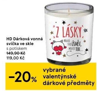 Svíčky ve skle