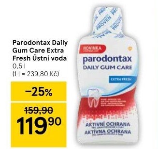 Ústní voda Parodontax