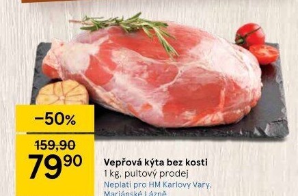 Vepřová kýta bez kosti