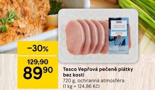 Vepřová pečeně bez kosti Tesco