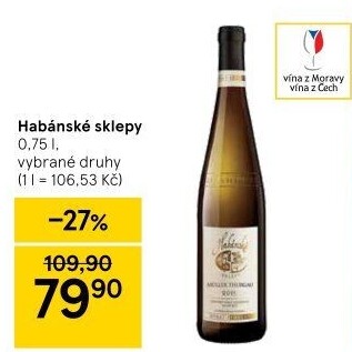 Vína Habánské sklepy