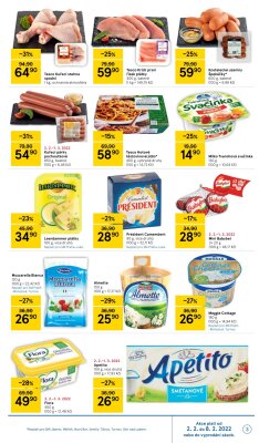 akční leták Tesco 2.2.2022-8.2.2022