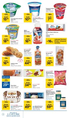 akční leták Tesco 2.2.2022-8.2.2022