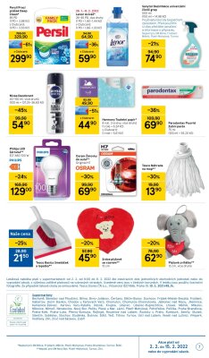 akční leták Tesco 2.2.2022-8.2.2022