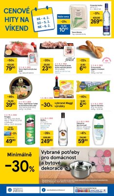 akční leták Tesco 2.2.2022-8.2.2022