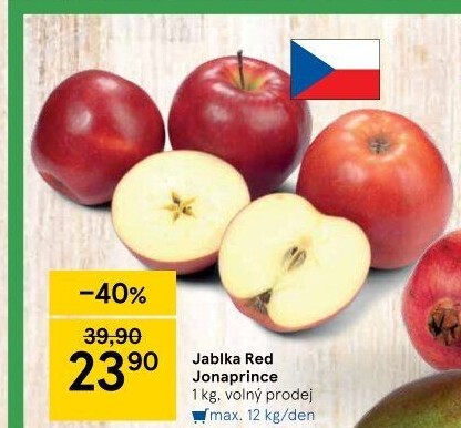 Jablka Red Jonaprince