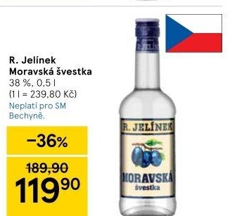 Pálenka Švestka Moravská Rudolf Jelínek