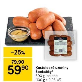 Špekáčky Kostelecké uzeniny