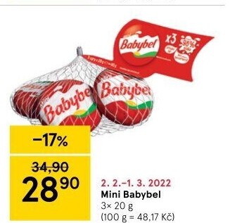 Sýr Mini Babybel Veselá kráva