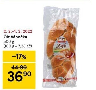 Vánočka Ölz