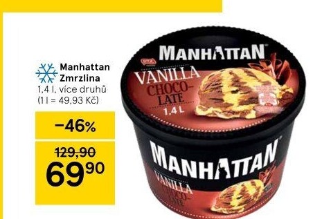 Zmrzlina v kelímku Manhattan Nestlé