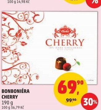 Bonboniéra Višně v čokoládě Cherry Carla