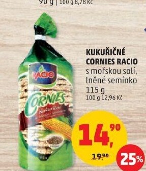 Chlebíčky Cornies Racio