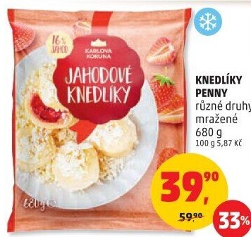 Knedlíky ovocné Karlova Koruna